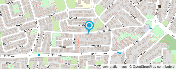 מפת הגעה אל נעמי יחזקאל