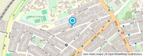 מפת הגעה אל עו"ד שטינברג סימון