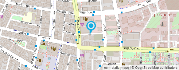 מפת הגעה אל דנה קוסמן - איפור מקצועי