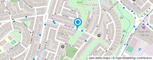 מפת הגעה אל מאור דלתות ומנעולים