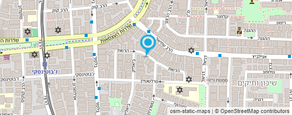 מפת הגעה אל לוגו סטודיו-פרסום במגזר הרוסי