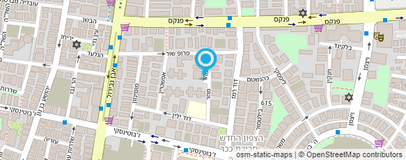 מפת הגעה אל קגנובסקי מעבדת שיניים מפת הגעה אל קגנובסקי מעבדת שיניים