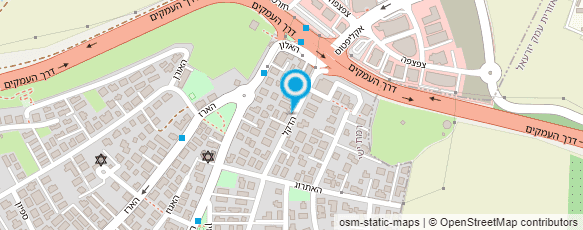 מפת הגעה אל פעוטון תות