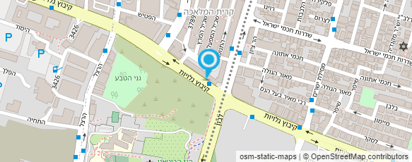 מפת הגעה אל קוקי בייקס - סוכנות קטנועים