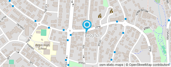 מפת הגעה אל מוניות גיל אקספרס