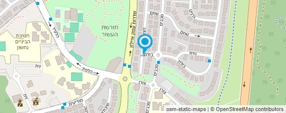 מפת הגעה אל ש.מילוא פיקוח ובנייה