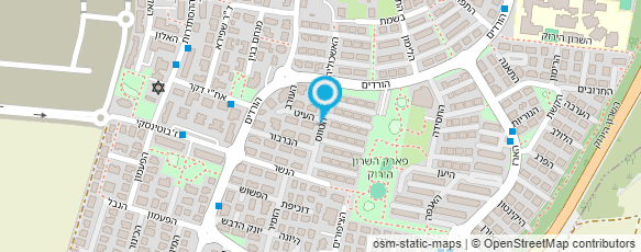 מפת הגעה אל שלומית ומעין עיצוב פנים