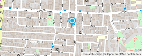 מפת הגעה אל רונן הראל