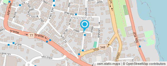 מפת הגעה אל מרב כהן - מאפרת מקצועית