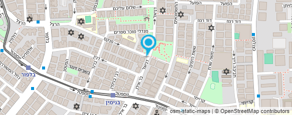 מפת הגעה אל מאיר רבי - שירותי פרסום