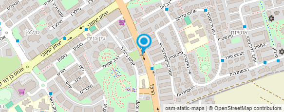 מפת הגעה אל אקספרס דיזיין