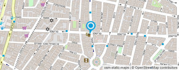 מפת הגעה אל סביח פרישמן