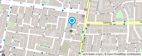 מפת הגעה אל מוסקוביץ' אריה (מ.אריה)