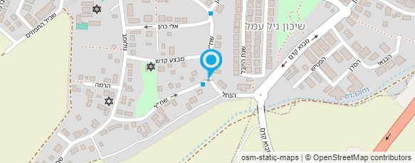 מפת הגעה אל הגן של יונתן