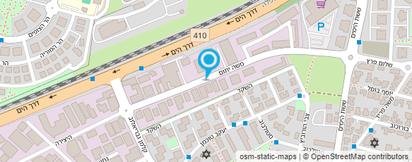 מפת הגעה אל ברוך ובניו זגגות רכב