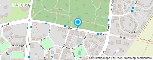 מפת הגעה אל מודליה- modelia עיצוב פנים