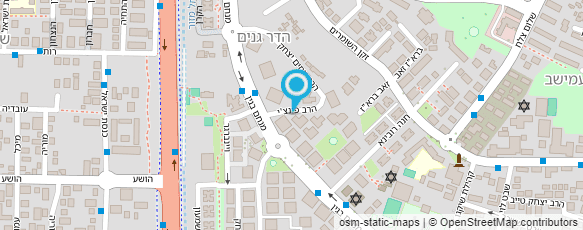 מפת הגעה אל אריאל-טכנאי גז