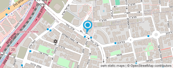 מפת הגעה אל הלפרין רן-מוצרי פרסום