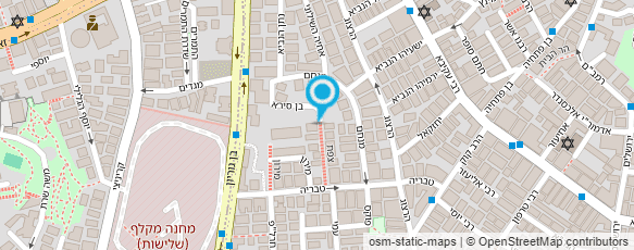 מפת הגעה אל כלל השירות- שיפוצים ואחזקה