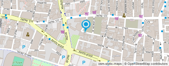 מפת הגעה אל נגריה לרהיטים לוי אבנר