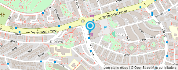 מפת הגעה אל אסנת קוסמטיקס