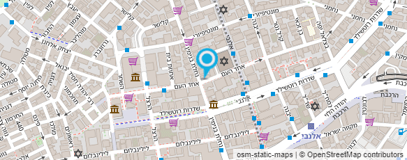 מפת הגעה אל גט גרין הפורטל הירוק