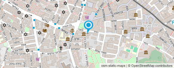 מפת הגעה אל עו"ד פינקל אברהם