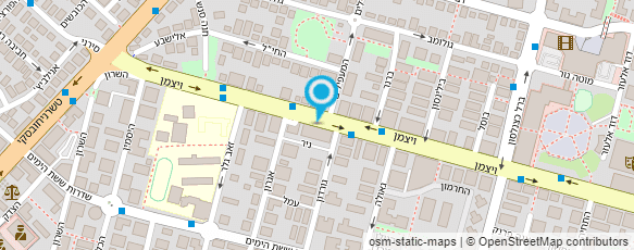 מפת הגעה אל המרכז לטיפול משולב ברצפת האגן