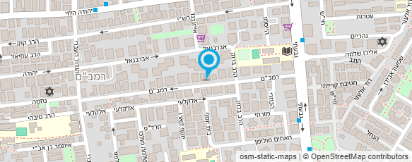 מפת הגעה אל עזרא חממי