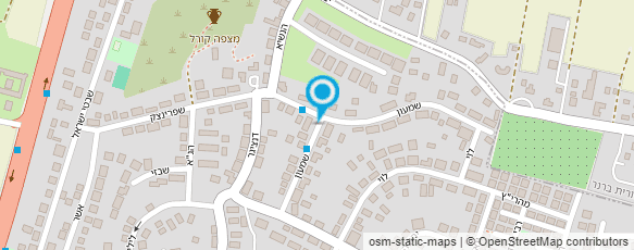 מפת הגעה אל מוניות הזוהר