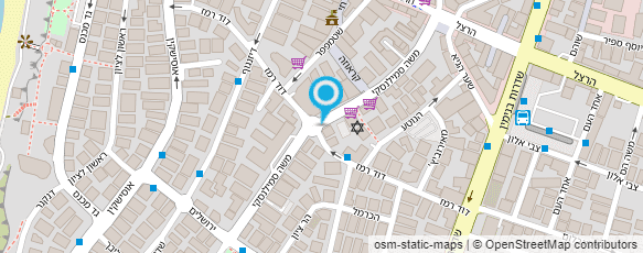 מפת הגעה אל עו"ד הודסמן עמית