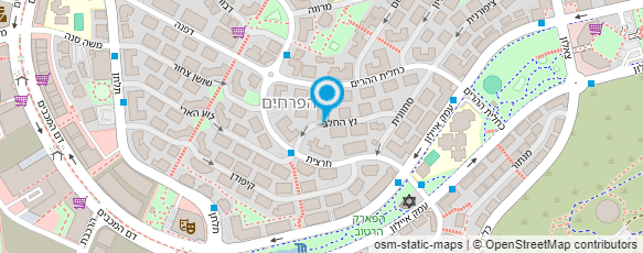 מפת הגעה אל הגן שלנו