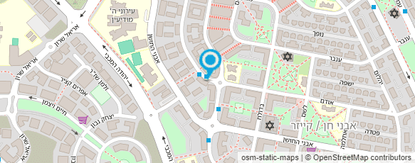 מפת הגעה אל פעוטון פילפילון