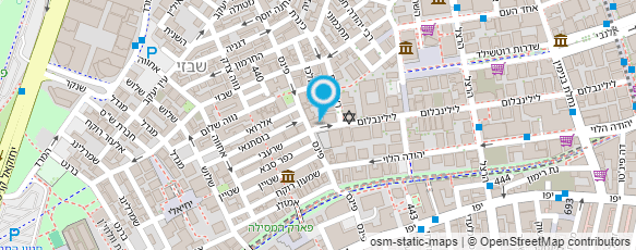 מפת הגעה אל נווה צדק נכסים