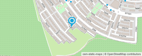 מפת הגעה אל הצהרון של ורדה ומשה