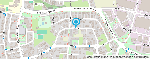 מפת הגעה אל גדי האינדיאני-מדריך טבע