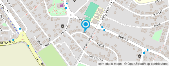 מפת הגעה אל עו"ד גטניו יוסי