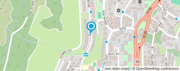 מפת הגעה אל חביב גבאי - מורה לנהיגה