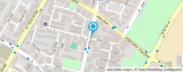 מפת הגעה אל גרפיקולור - שילוט ודפוס