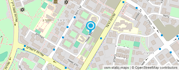 מפת הגעה אל גלשן - אולפני הקלטות