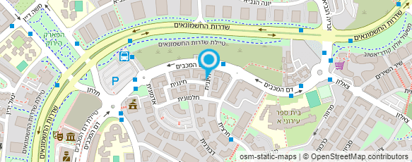 מפת הגעה אל גן בונבון