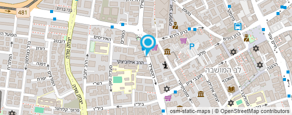 מפת הגעה אל פתית שלג - מוקד המיזוג