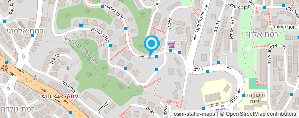 מפת הגעה אל ש.ח. האינסטלציה