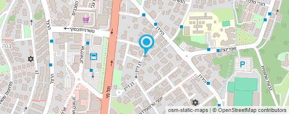 מפת הגעה אל מירב עיצוב שיער