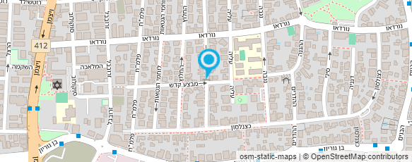 מפת הגעה אל פעוטון פומפונים