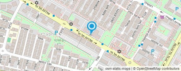 מפת הגעה אל מרכז הלמידה טינה - לימודי אנגלית