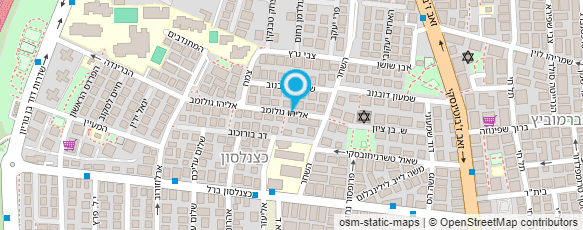 מפת הגעה אל המשפחתון של פנינה