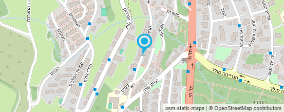 מפת הגעה אל מוניות איציק הבר