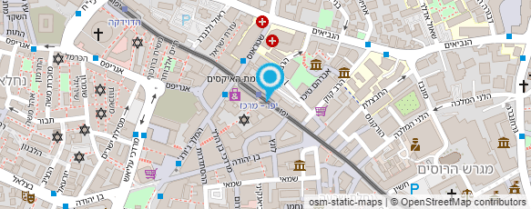 מפת הגעה אל ירושלמי חיים