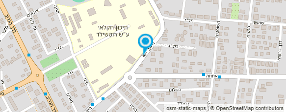 מפת הגעה אל מיכל אבן-בלומנקרנץ דיאטנית קלינית